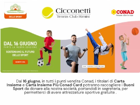 Sosteniamo il futuro dello sport